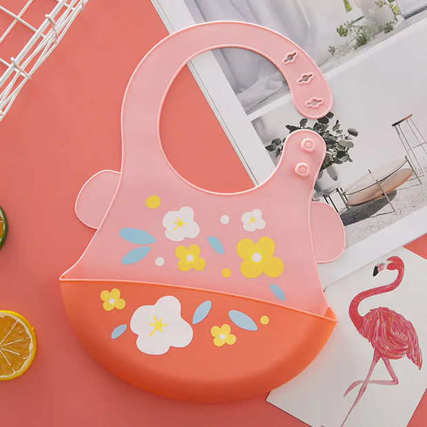 Silicone Baby Feeding Bib